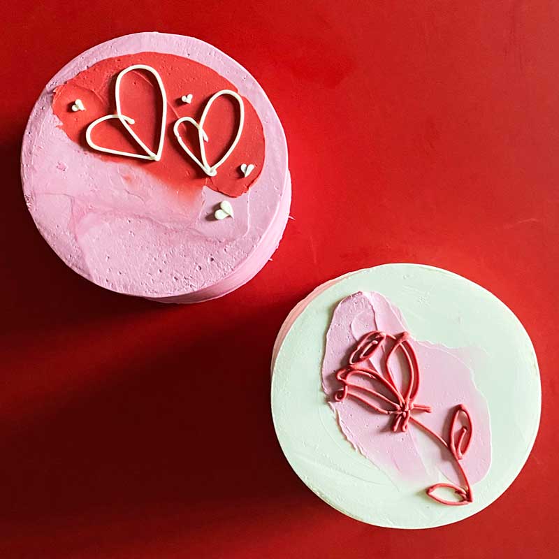 Valentine's Day Mini Cake